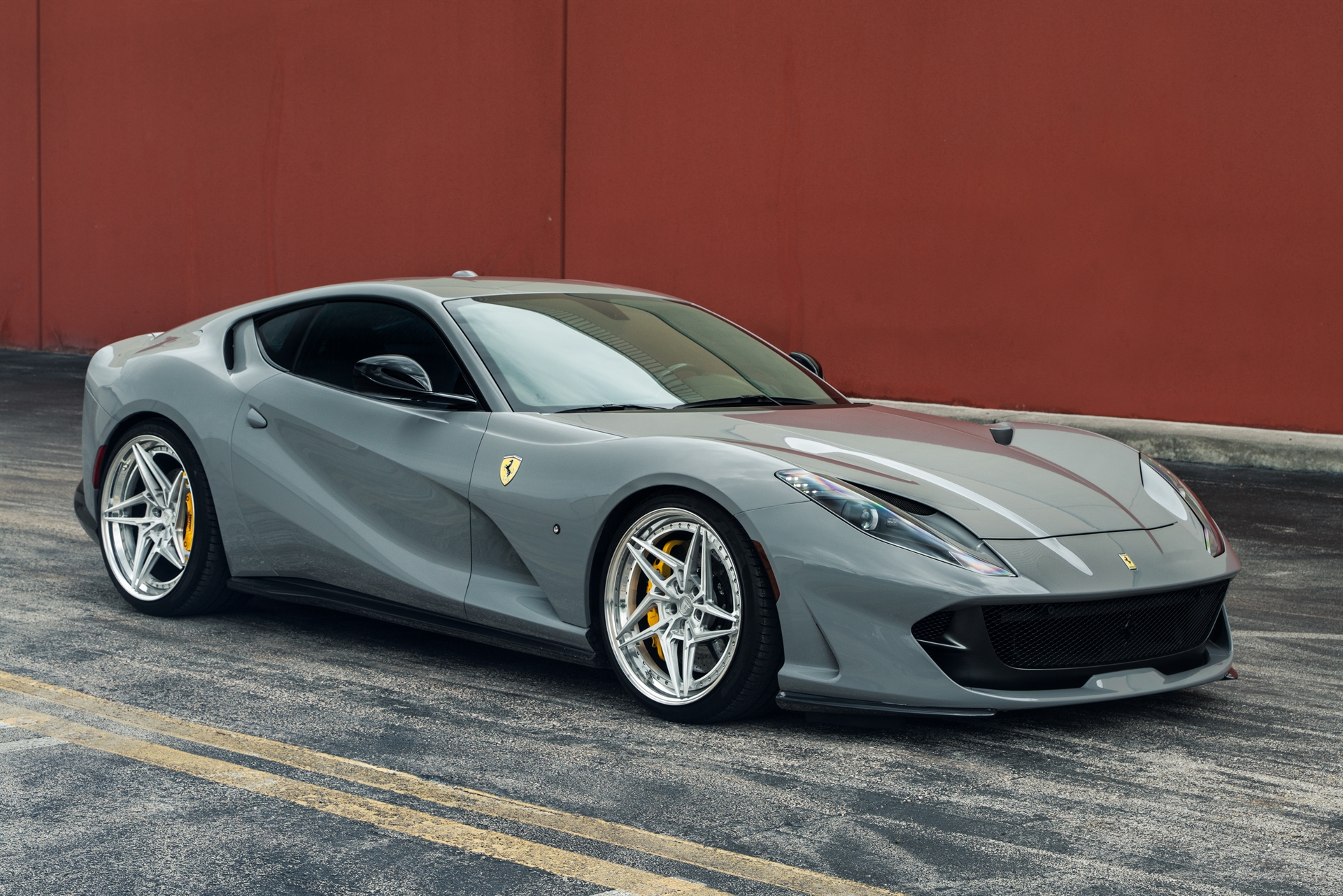 Ferrari 812 | Grigio Squallo | on ANRKY S3-X3 | Brushed Clear