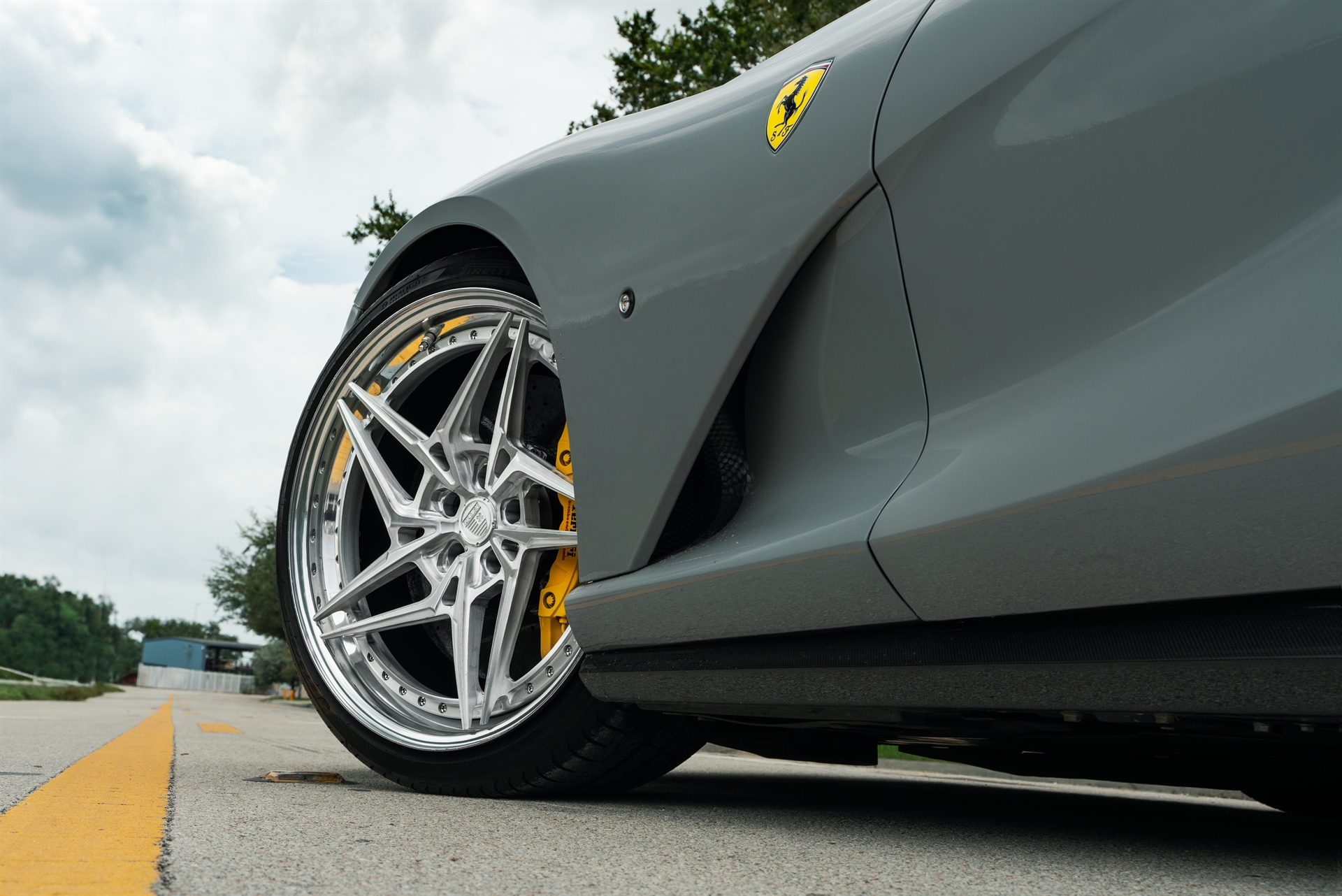 Ferrari 812 | Grigio Squallo | on ANRKY S3-X3 | Brushed Clear