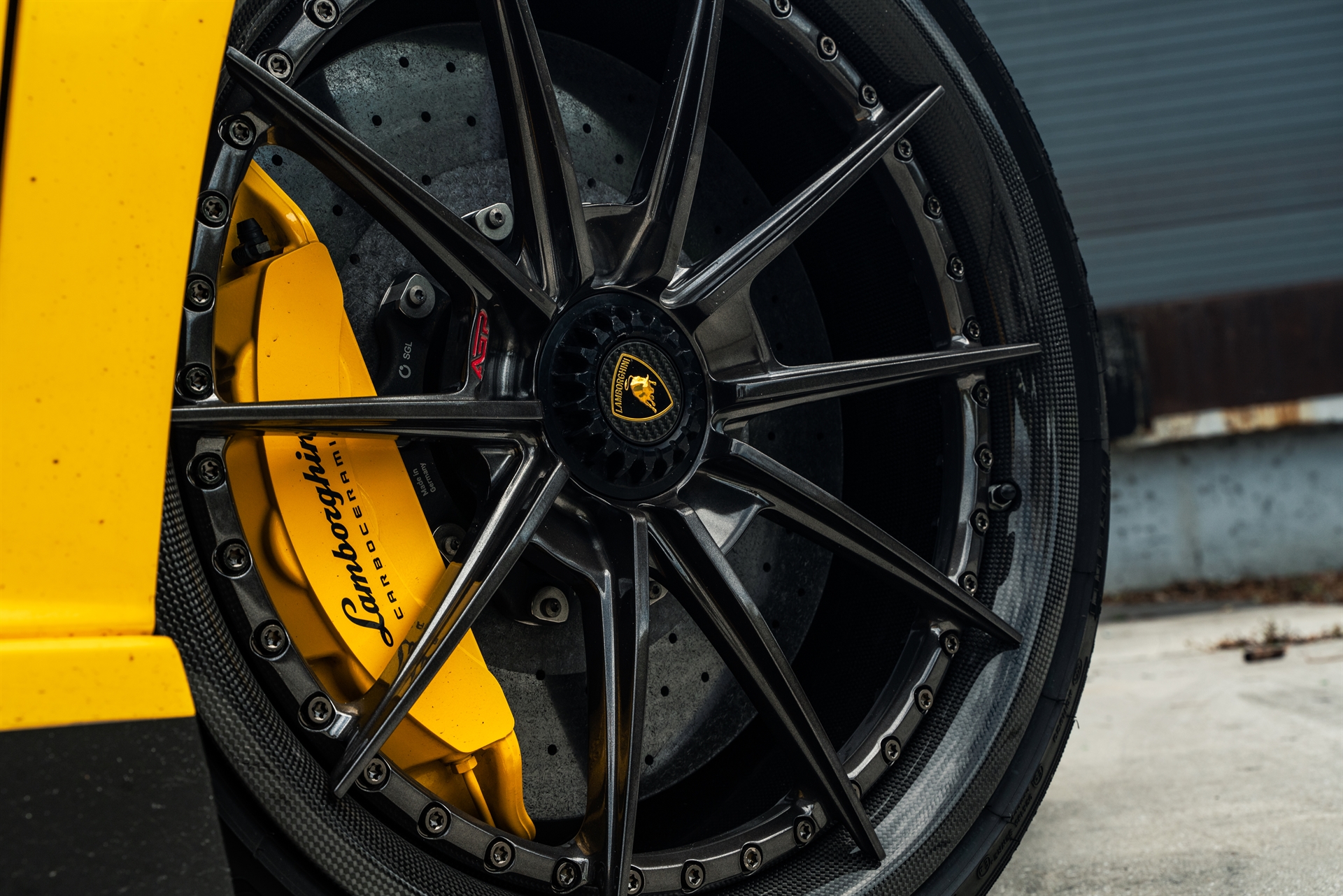 Lamborghini Aventador SV | | on 1886 DMR-004 | Mirror Polished Smoke