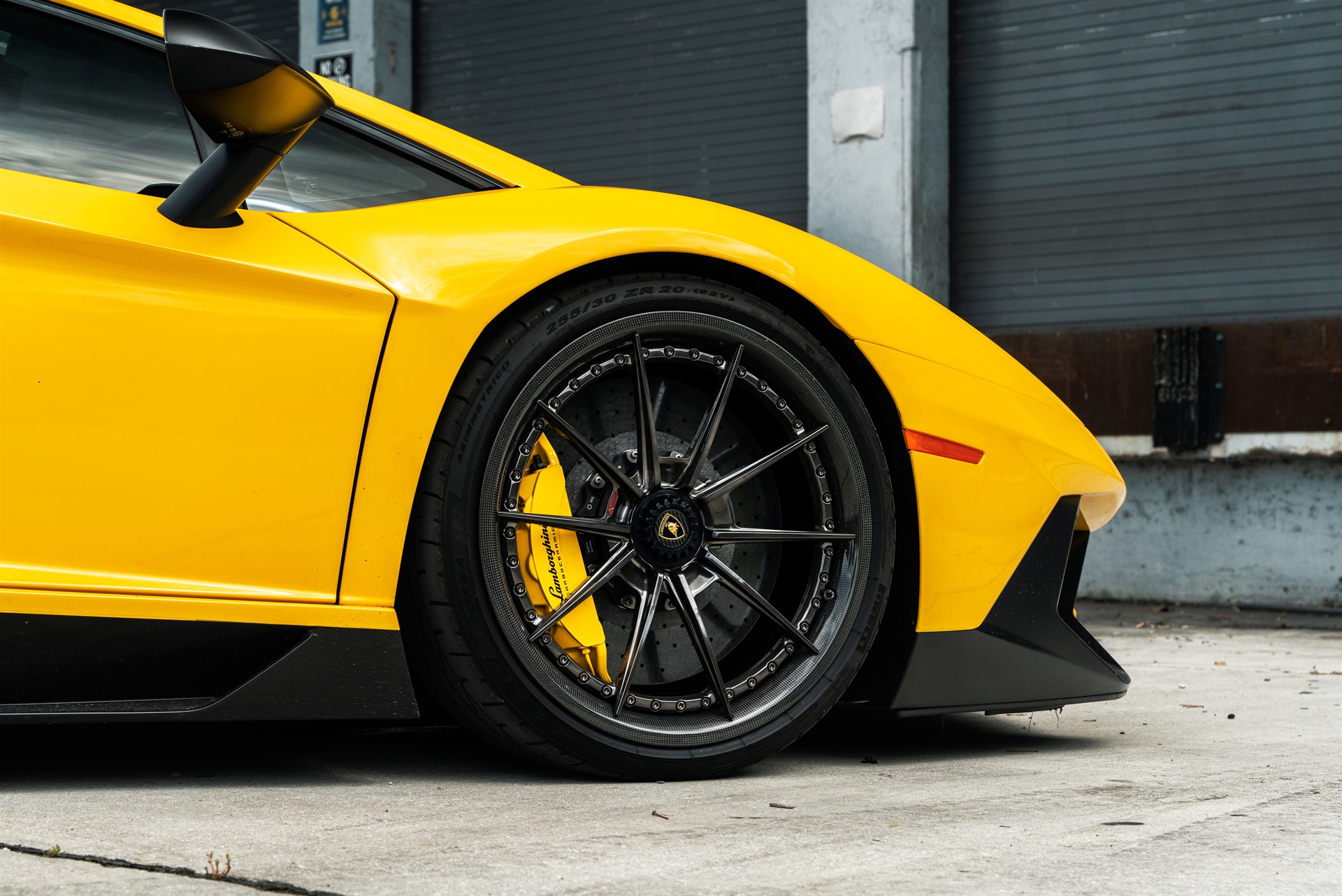 Lamborghini Aventador SV | | on 1886 DMR-004 | Mirror Polished Smoke