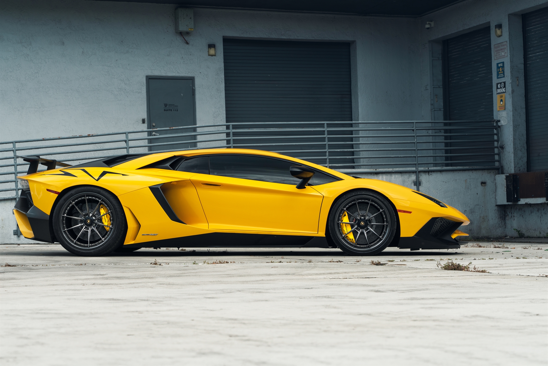 Lamborghini Aventador SV | | on 1886 DMR-004 | Mirror Polished Smoke