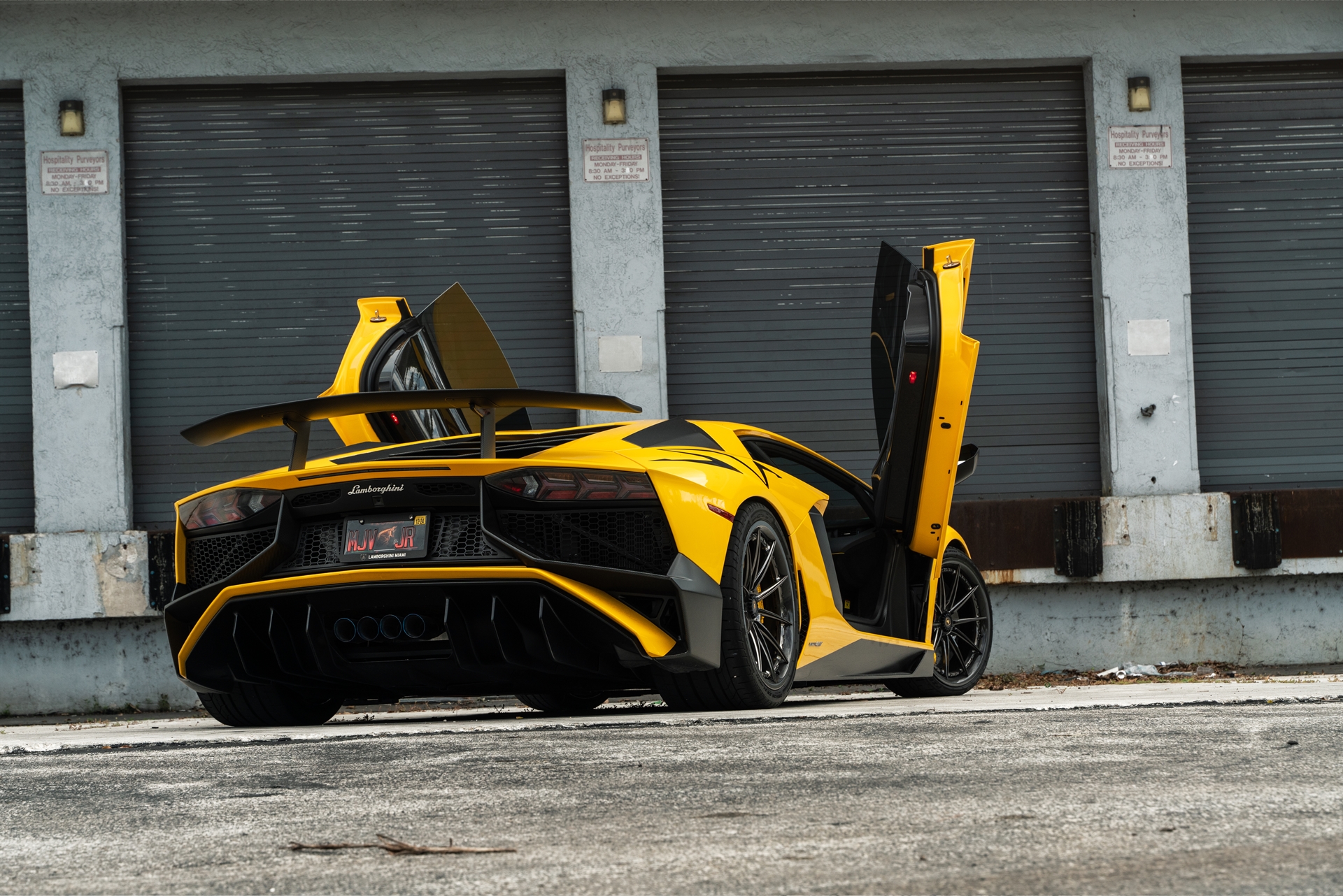 Lamborghini Aventador SV | | on 1886 DMR-004 | Mirror Polished Smoke