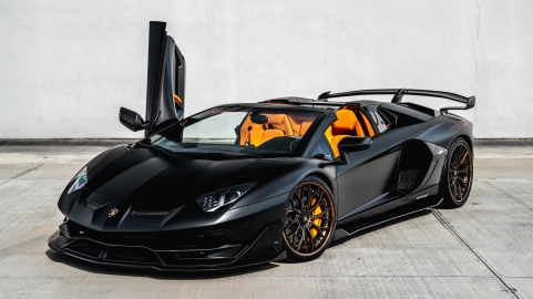 Lamborghini Aventador SVJ |  | on ANRKY AN30 | Satin Bronze