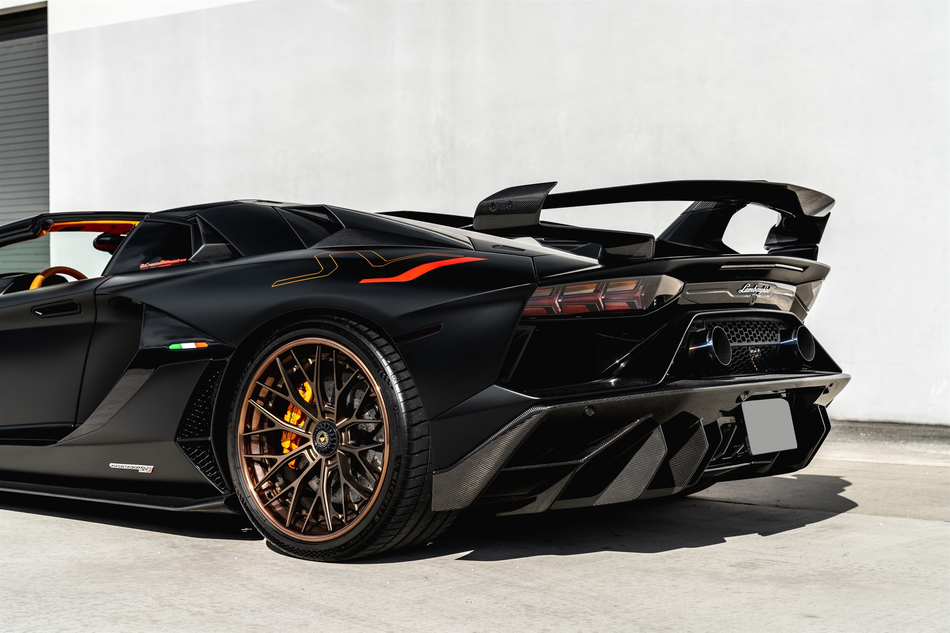 Lamborghini Aventador SVJ |  | on ANRKY AN30 | Satin Bronze