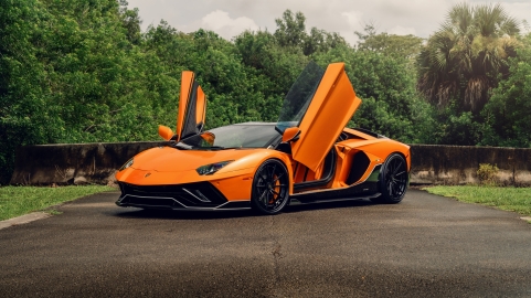 Lamborghini Aventador Ultimae | | on 1886 G010 | Satin Black