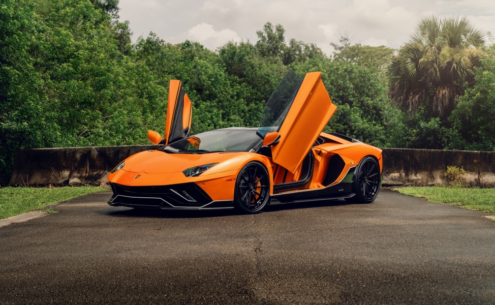 Lamborghini Aventador Ultimae | | on 1886 G010 | Satin Black