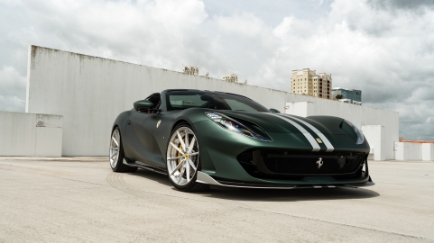 1016 Industries 812 GTS | Verde Bristish | on ANRKY AN28 | Brushed Clear