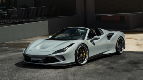 Novitec F8 Spider | Grigio Medio | on ANRKY AN31 | Satin Black