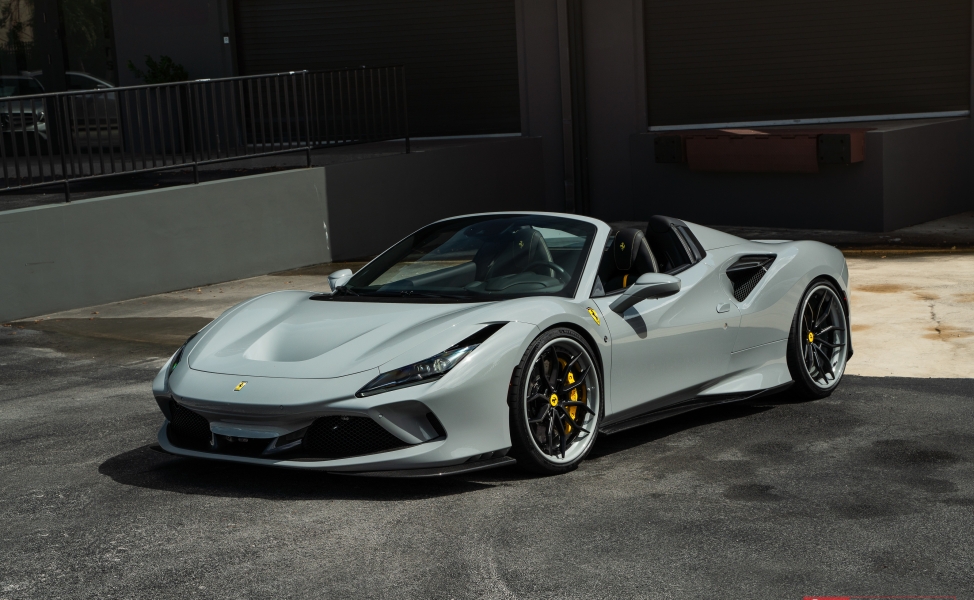 Novitec F8 Spider | Grigio Medio | on ANRKY AN31 | Satin Black