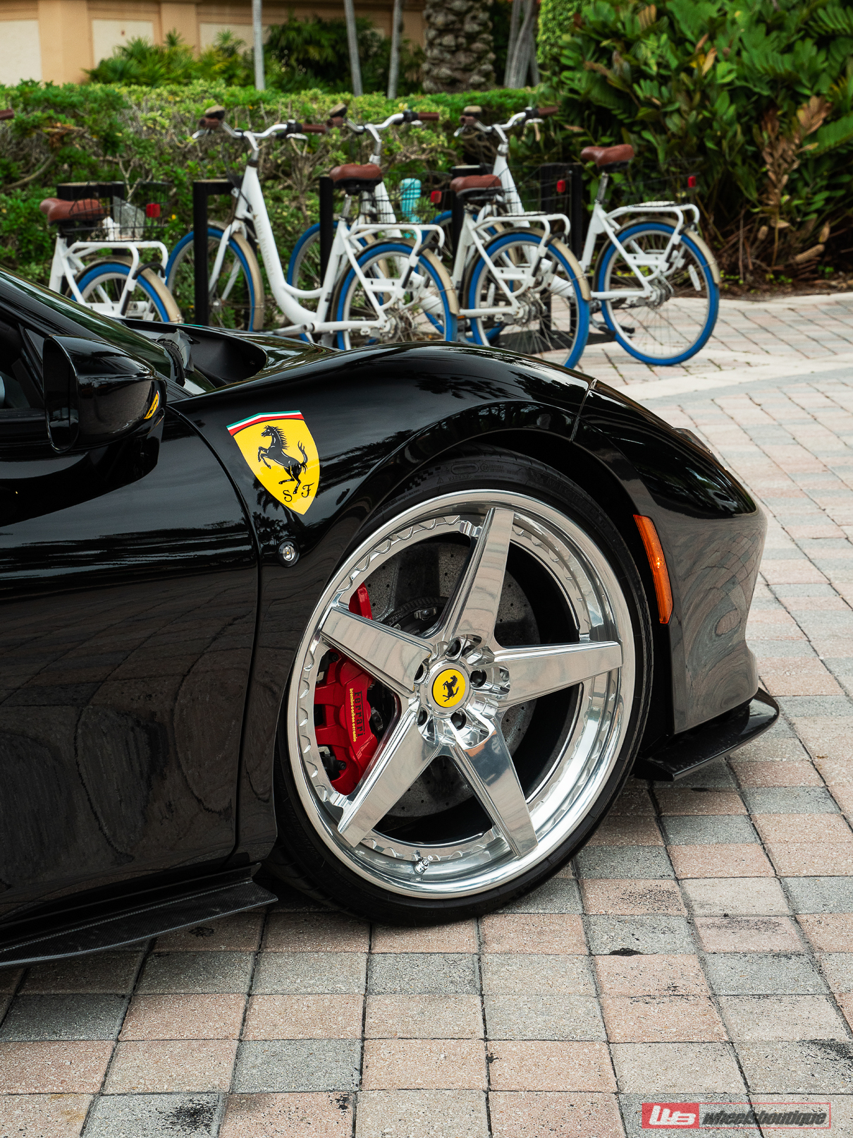 Ferrari F8 Spider | Nero | ANRKY RS5.3 | Polished Clear
