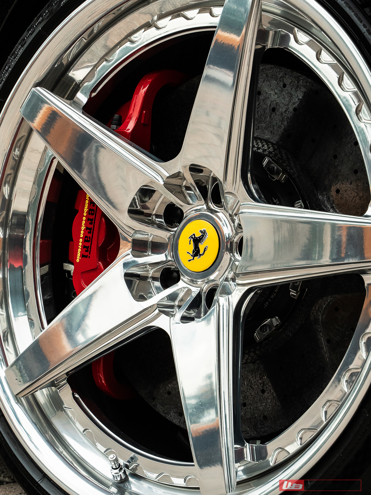 Ferrari F8 Spider | Nero | ANRKY RS5.3 | Polished Clear