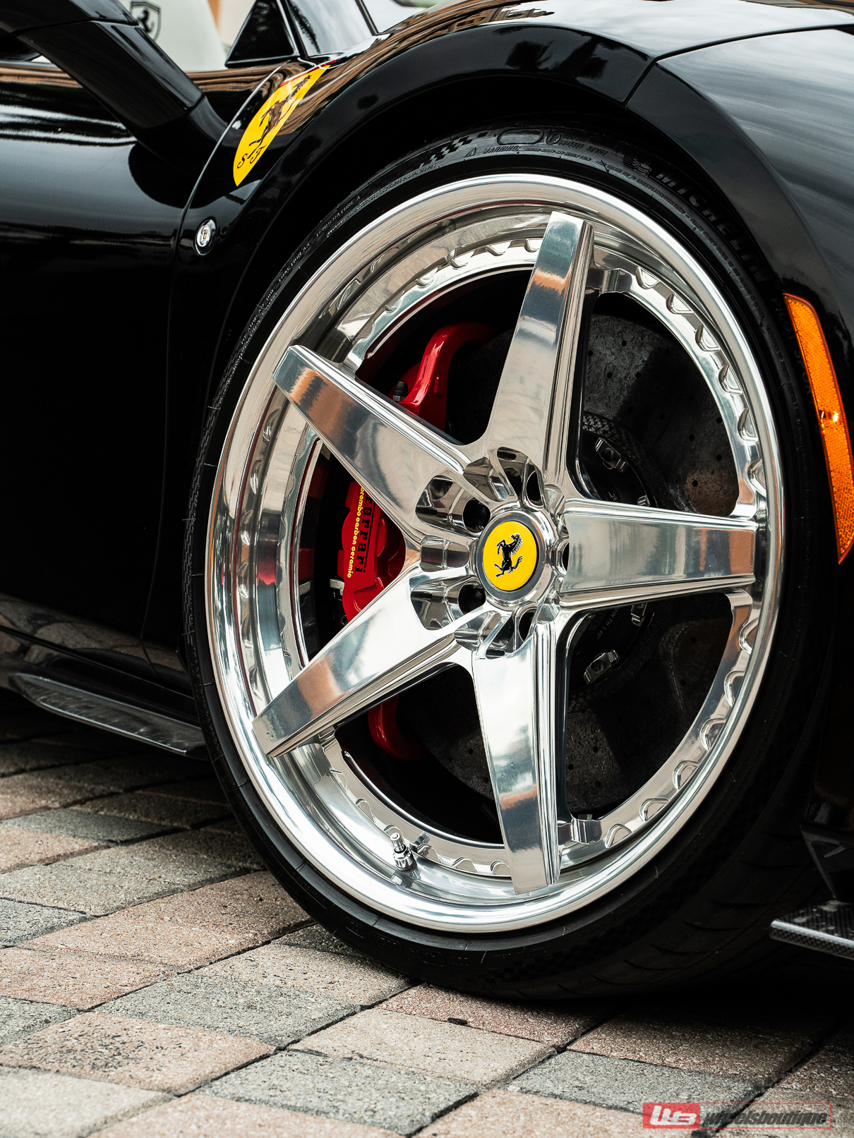 Ferrari F8 Spider | Nero | ANRKY RS5.3 | Polished Clear