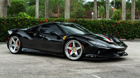 Ferrari F8 Spider | Nero | ANRKY RS5.3 | Polished Clear