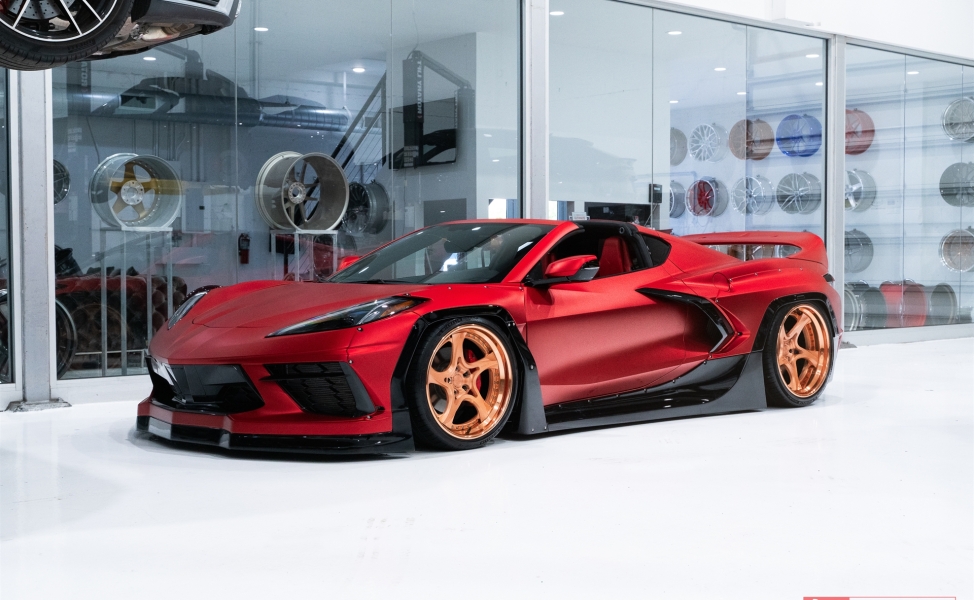 Chevrolet Corvette on XR-305 from ANRKY Wheels