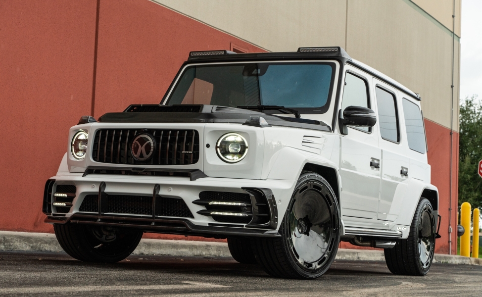 AL13 Wheels C00-109R and Mansory Widebody | Mercedes G63