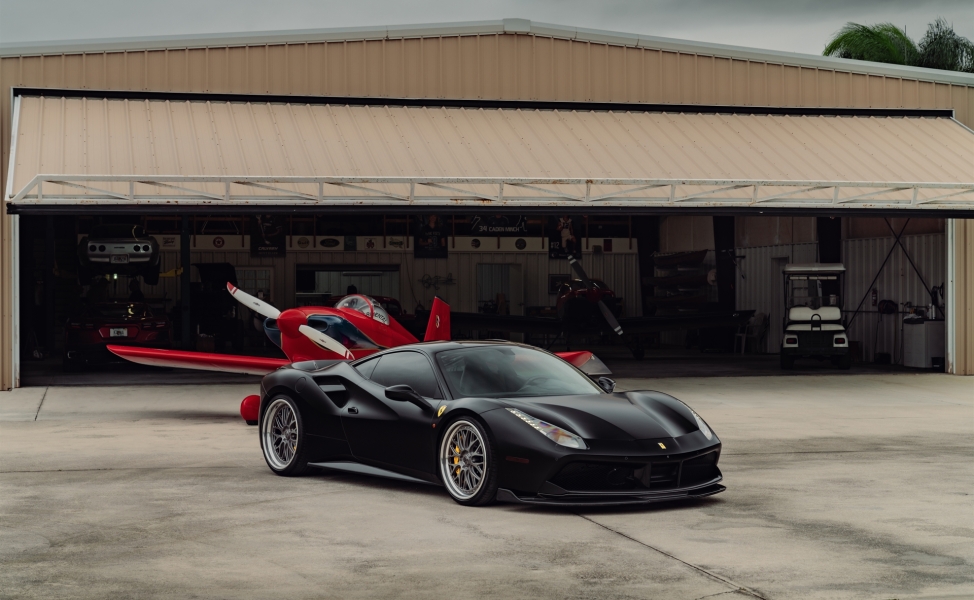 Vorsteiner 488 | Nero Opaco | on 1886 S001 Wheels | Double Dark Tint