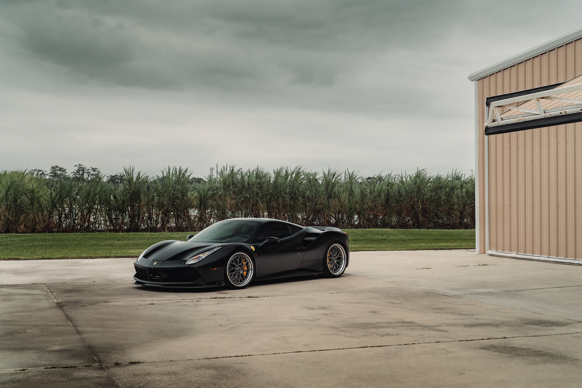 Vorsteiner 488 | Nero Opaco | on 1886 S001 Wheels | Double Dark Tint