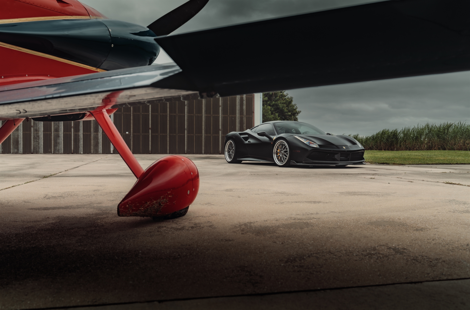 Vorsteiner 488 | Nero Opaco | on 1886 S001 Wheels | Double Dark Tint