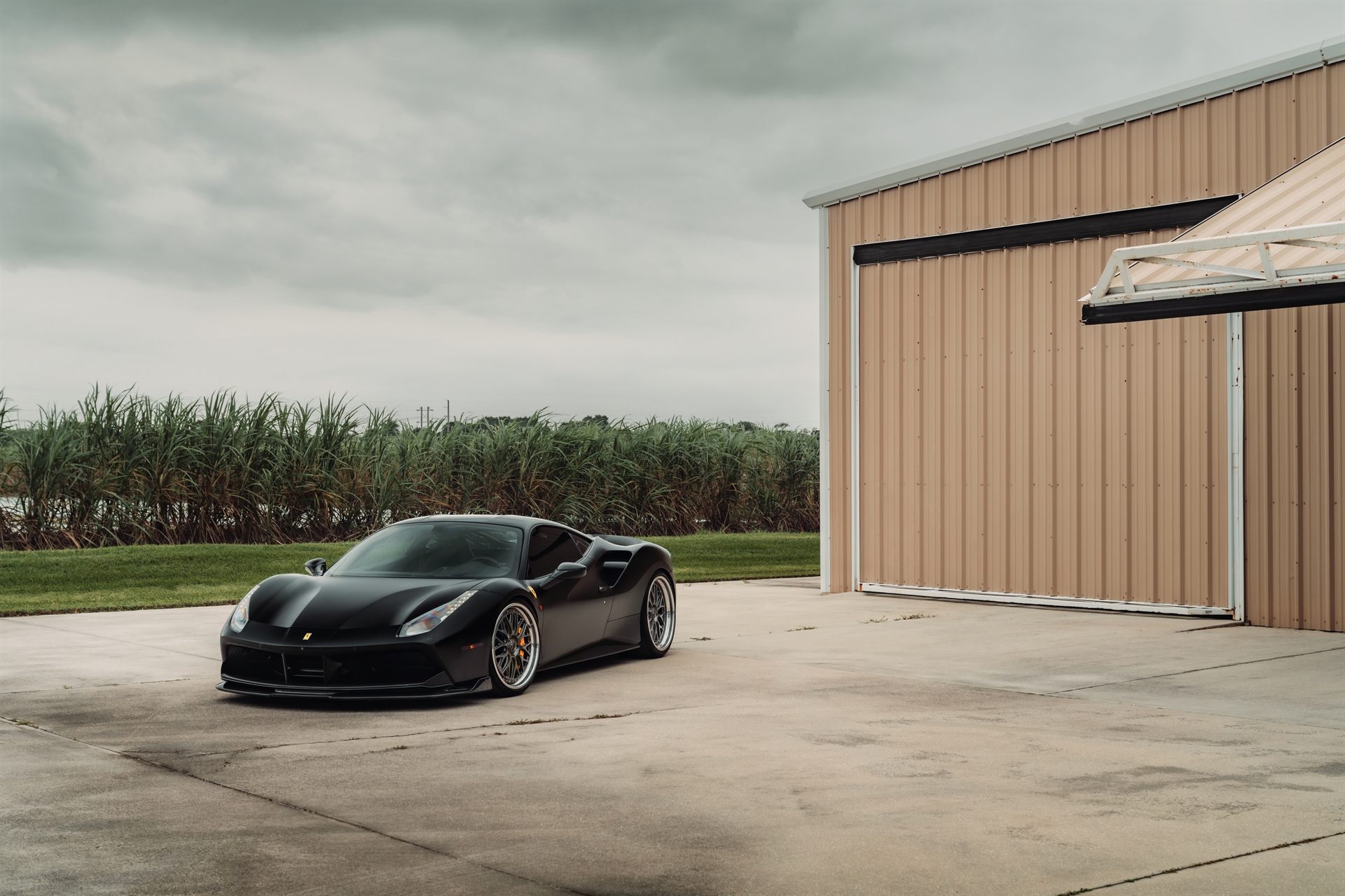 Vorsteiner 488 | Nero Opaco | on 1886 S001 Wheels | Double Dark Tint