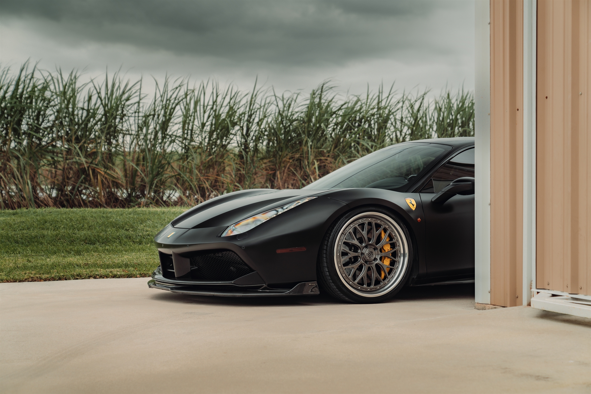 Vorsteiner 488 | Nero Opaco | on 1886 S001 Wheels | Double Dark Tint