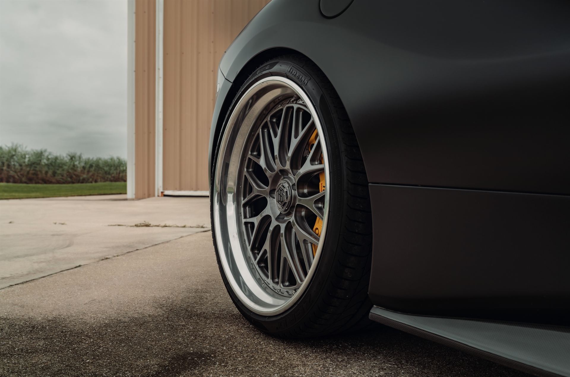 Vorsteiner 488 | Nero Opaco | on 1886 S001 Wheels | Double Dark Tint
