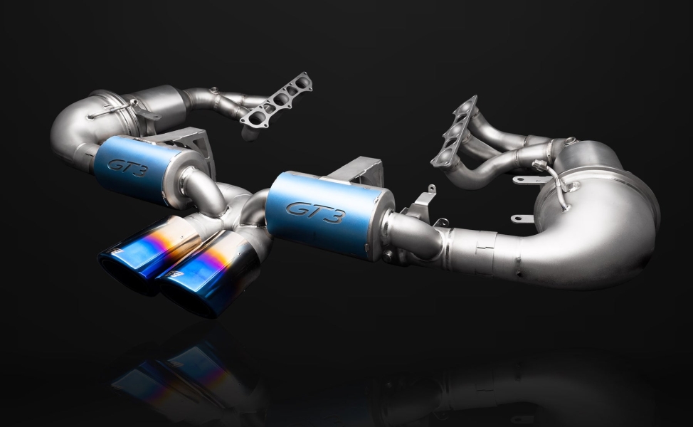 Porsche 911 GT3 / GT3 RS (992) Full Exhaust System | Titanium