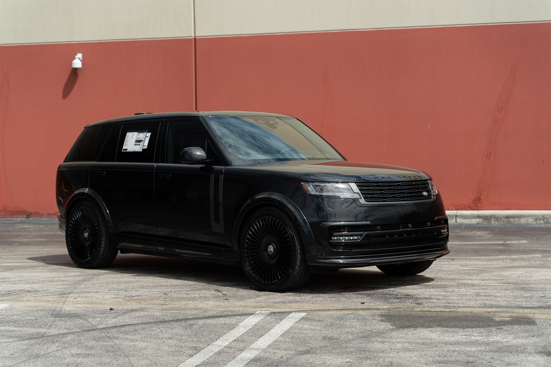 1016 Industries Range Rover | Santorini Black | on Forgiato Trimestre-M | Gloss Black