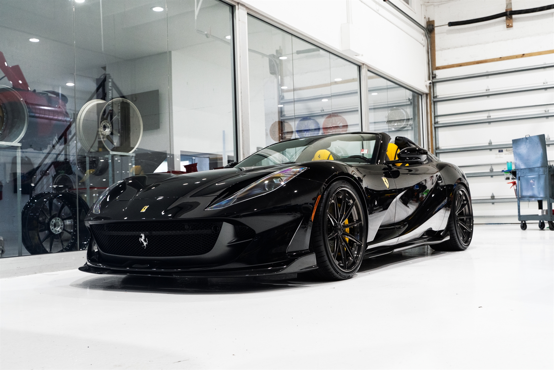 1016 Industries 812 GTS | Nero | on 1886 Wheels G010 | Mirror Polished Smoke