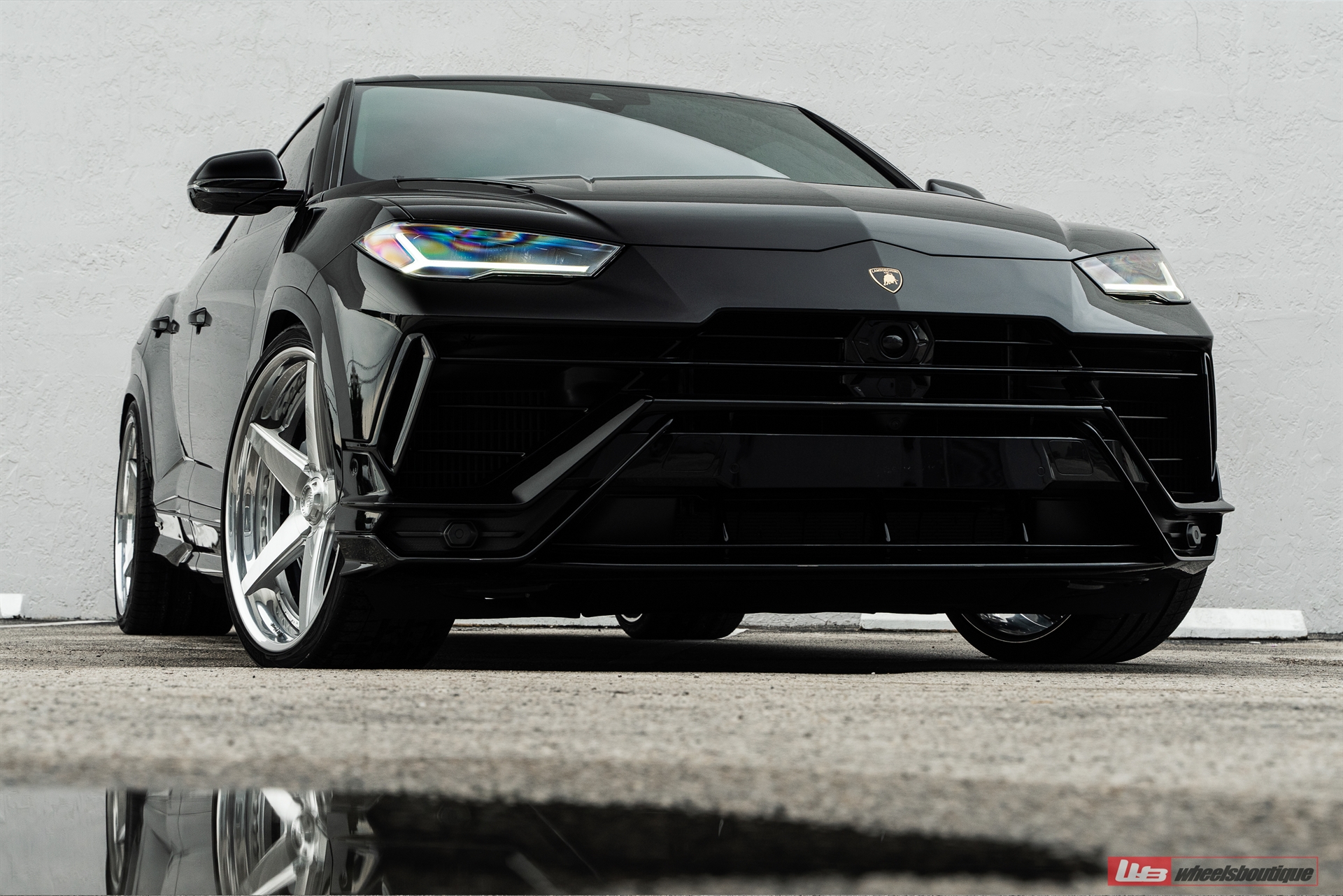 Lamborghini Urus | Nero Noctis | on ANRKY RS5.3 | Brushed Clear