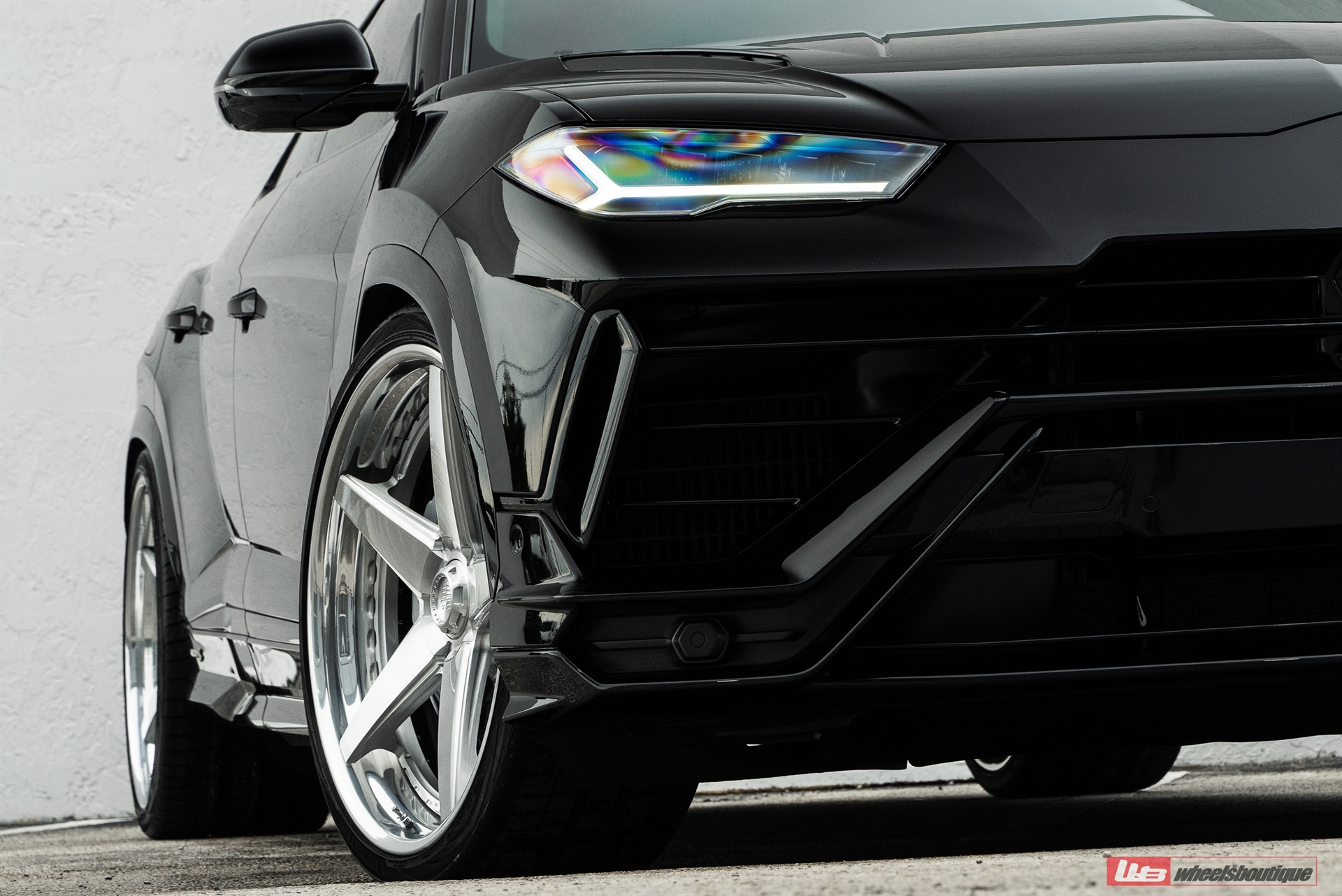 Lamborghini Urus | Nero Noctis | on ANRKY RS5.3 | Brushed Clear