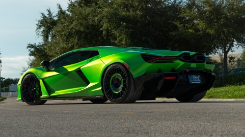 Lamborghini Revuelto | Selvan Green | on ANRKY  AN20 + AN20 AeroSPORT | Gloss Black