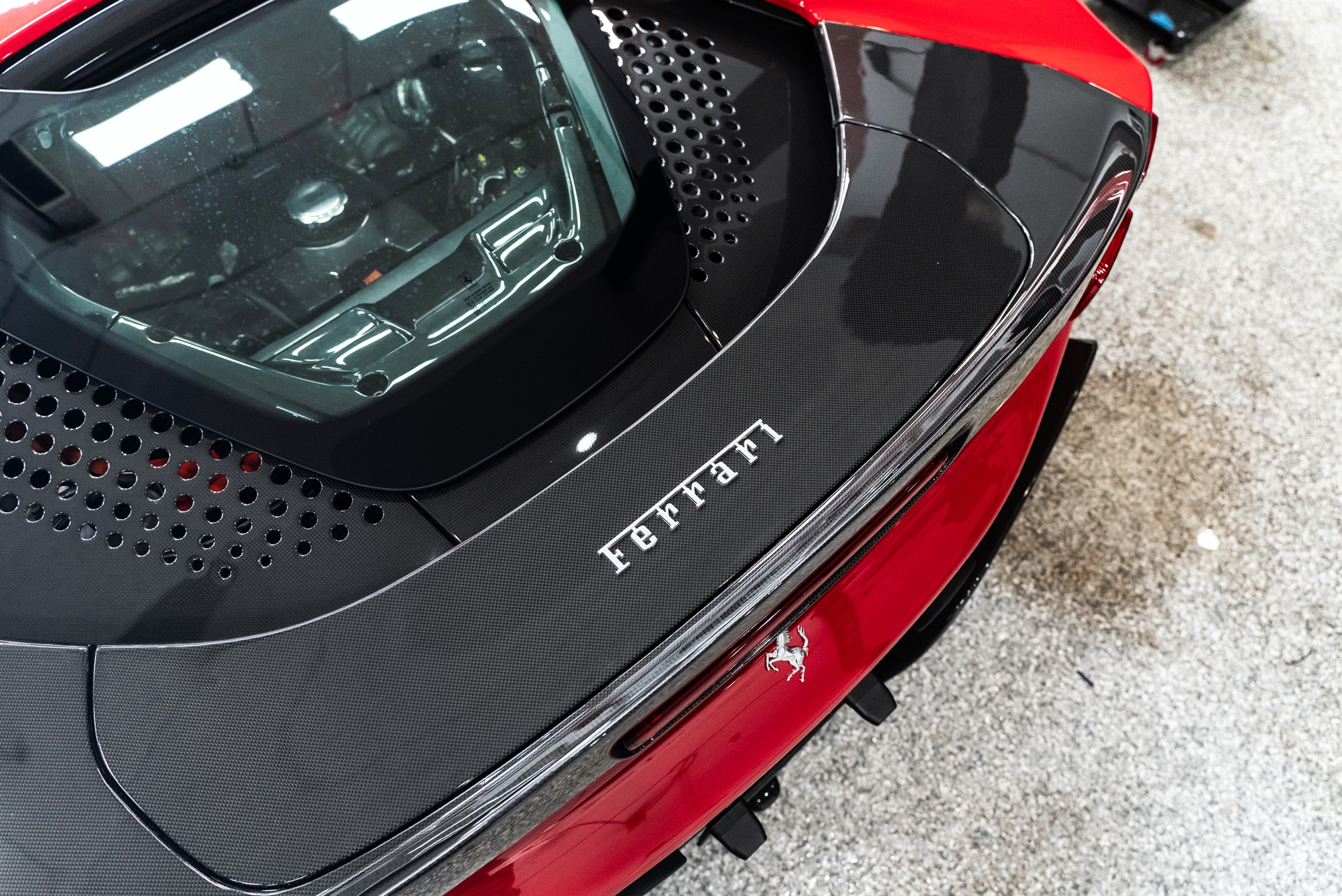 Ferrari SF90 Spider | Rosso Corsa | on Ryft R-5Y | Gloss Black