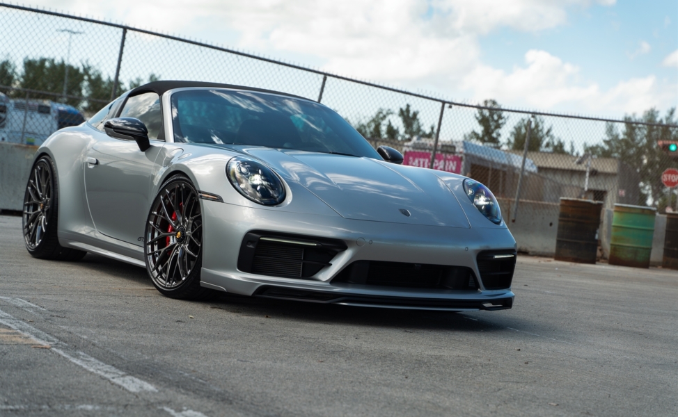 Porsche 992 Targa on ANRKY AN10 Wheels