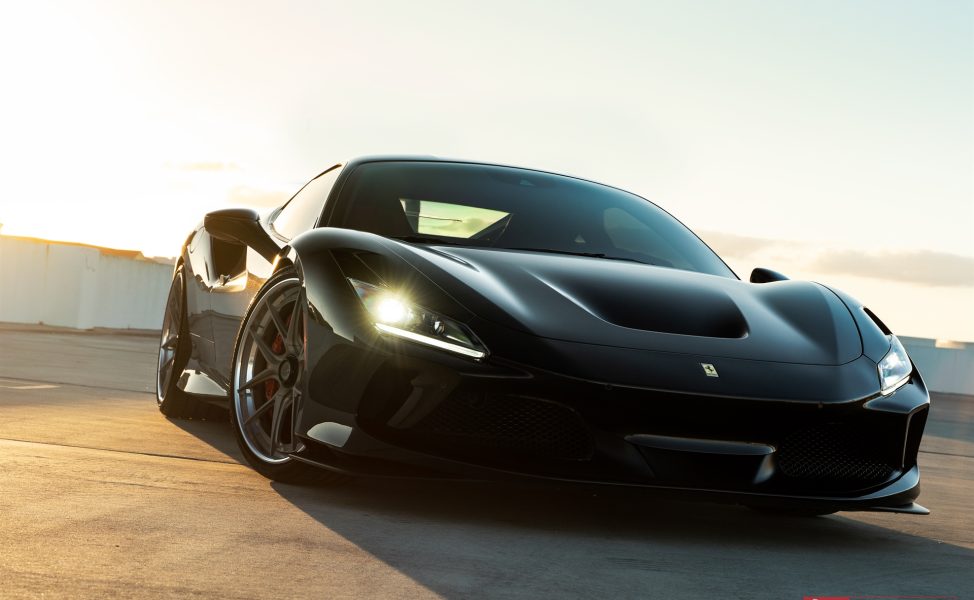 Ferrari F8 | Nero | ANRKY XR-301 | Satin White Gold