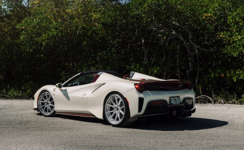 Ferrari 488 Pista | Sabia Del Desierto | on ANRKY AN32 | Frozen Polished Clear