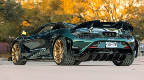 Mclaren 765 LT Spider | on HRE P104SC | Brushed Champagne