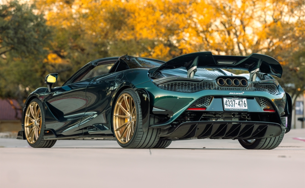 Mclaren 765 LT Spider | on HRE P104SC | Brushed Champagne