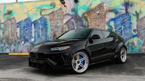 1016 Industries: Urus S | Nero Noctis | on 1886 XR-003 | Brushed Clear