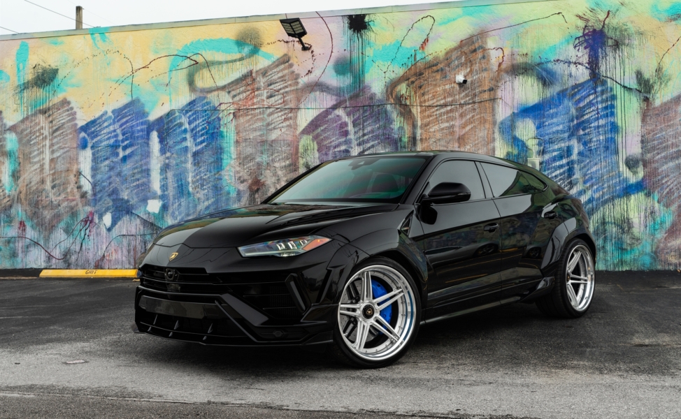 1016 Industries: Urus S | Nero Noctis | on 1886 XR-003 | Brushed Clear