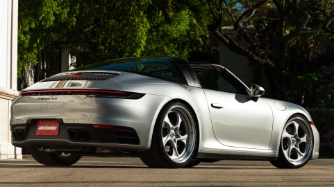 Porsche 992 GTS | GT Silver | on HRE 522 FMR | Satin Silver