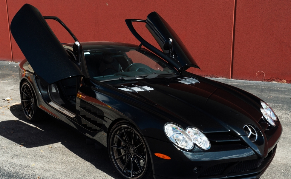 Mercedes SLR-McLaren on 1886 Wheels