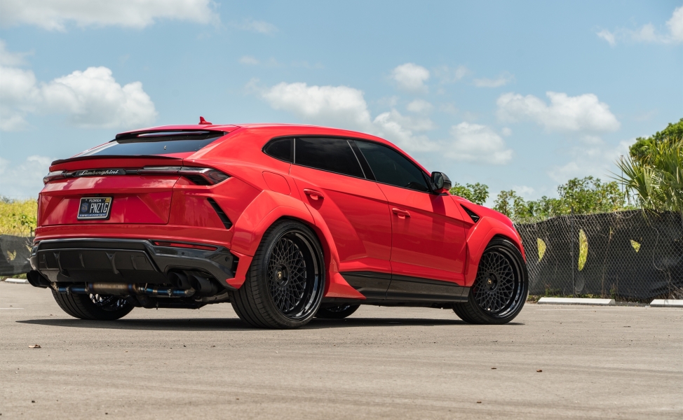 1016 Industries: Urus | Rosso Mars | on 1886 S009 | Satin Black