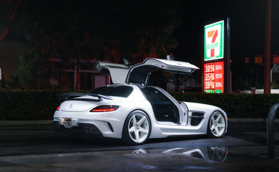 Mercedes Benz SLS Black Series | Mystic White | on ANRKY RS5.1 | Mystic White