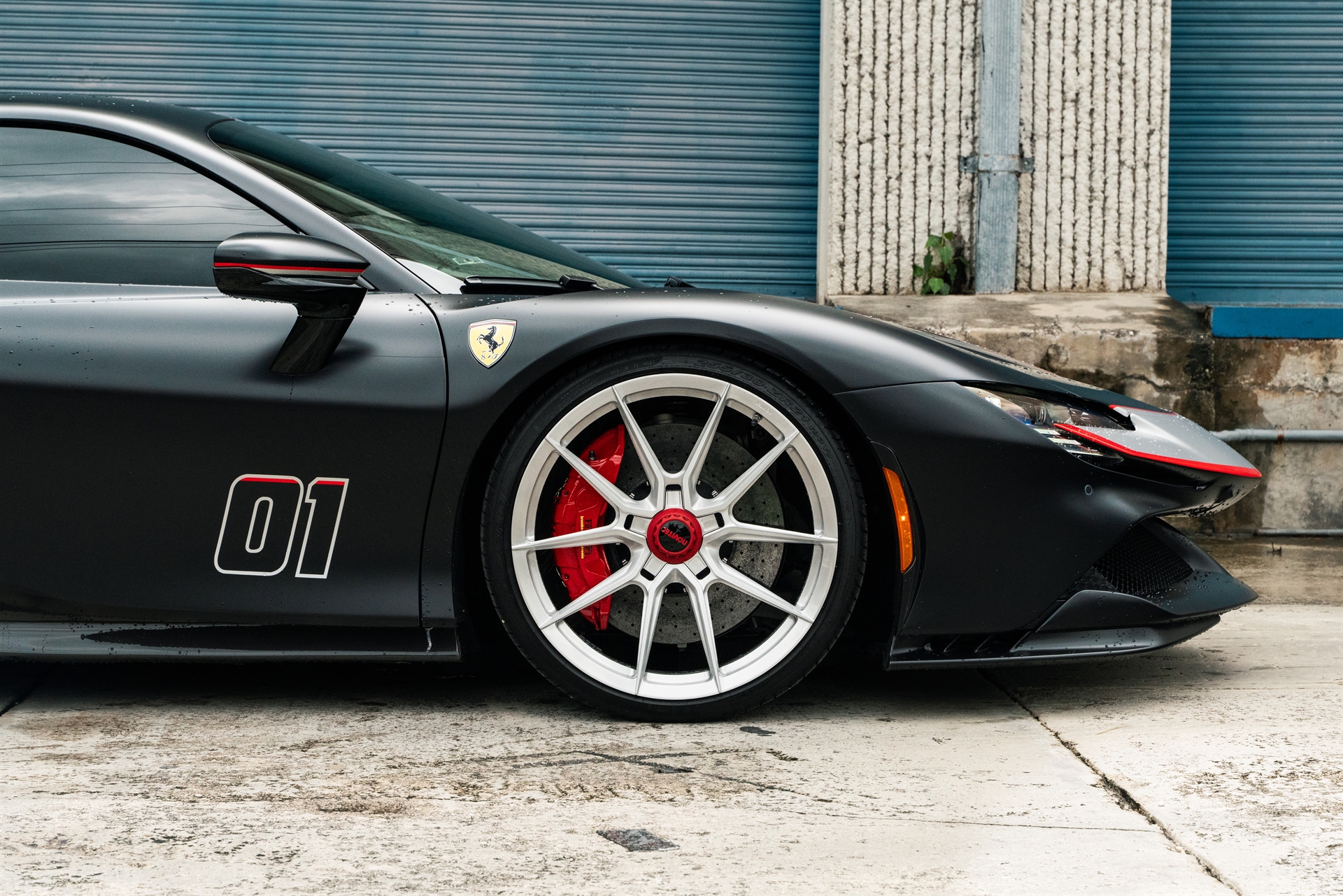 Ferrari SF90 | Nero Assetto Fiorano | on Novitec NF-10 ZV | Brushed Clear