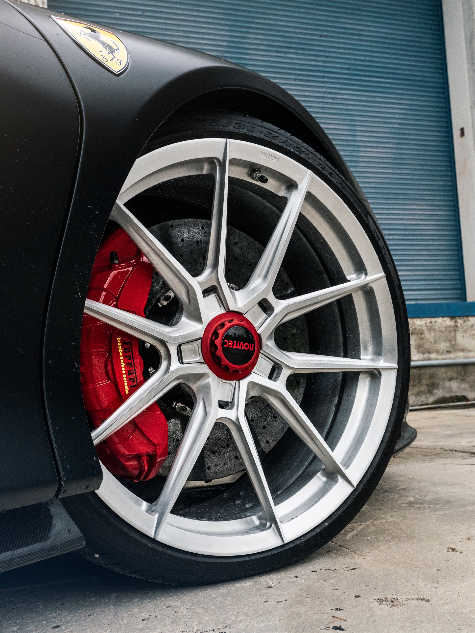 Ferrari SF90 | Nero Assetto Fiorano | on Novitec NF-10 ZV | Brushed Clear