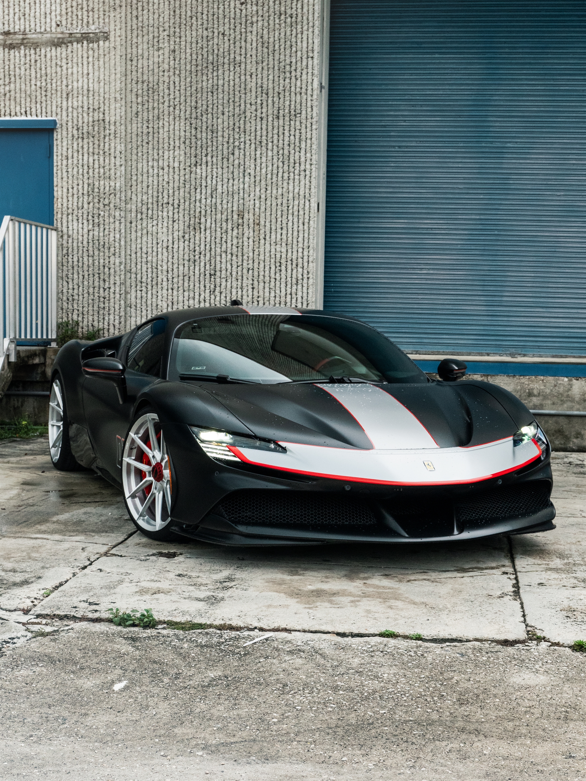 Ferrari SF90 | Nero Assetto Fiorano | on Novitec NF-10 ZV | Brushed Clear
