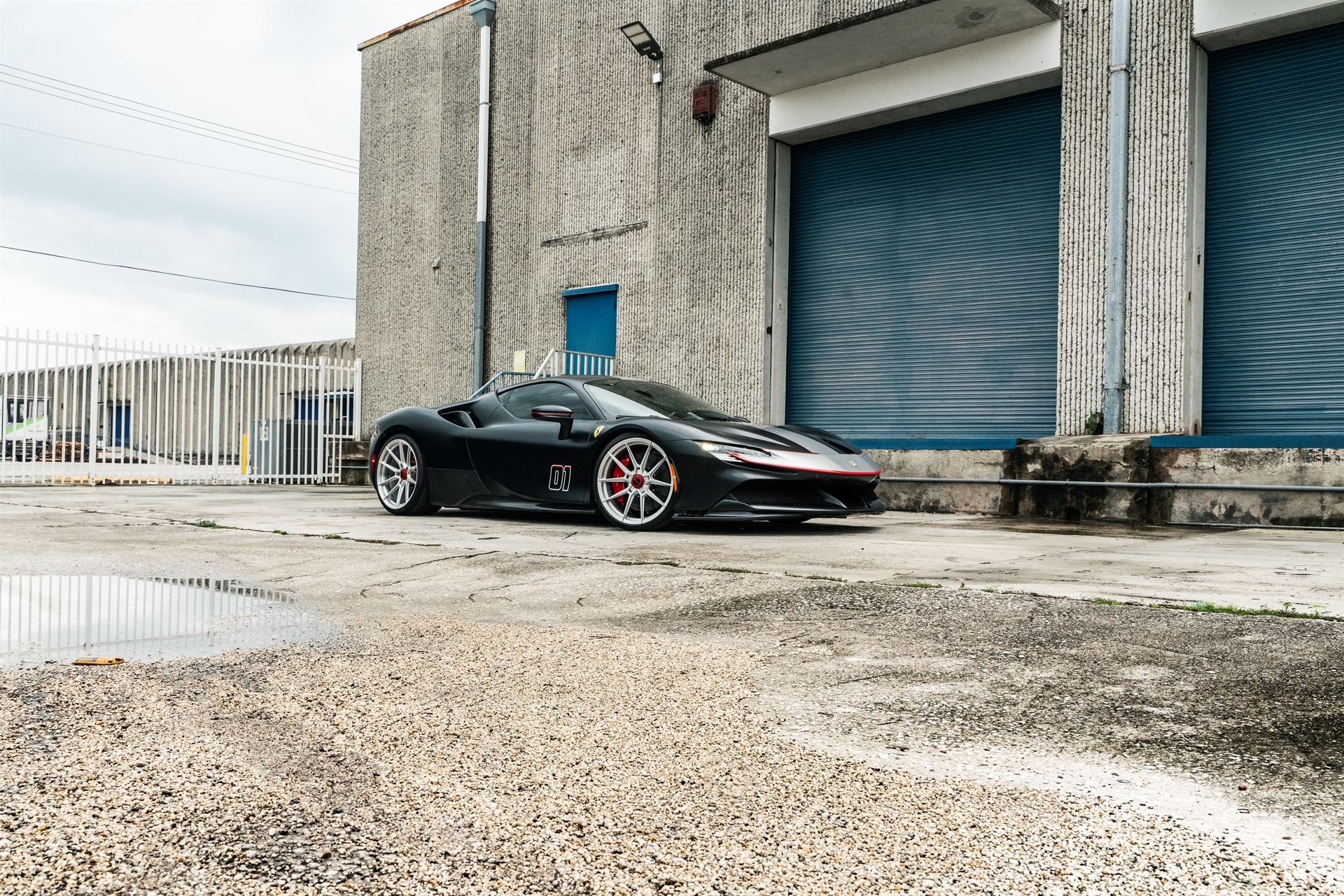 Ferrari SF90 | Nero Assetto Fiorano | on Novitec NF-10 ZV | Brushed Clear
