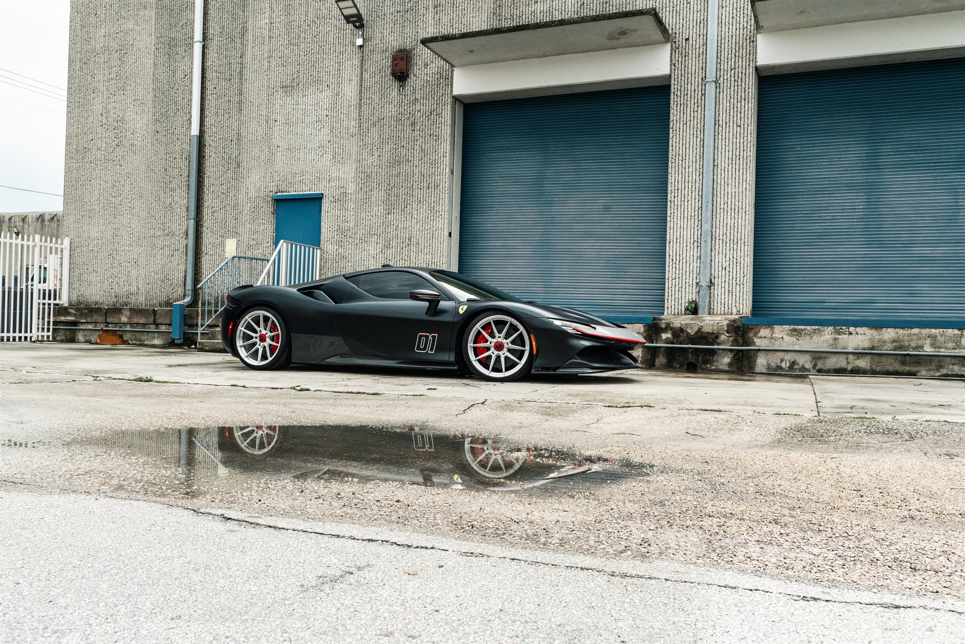 Ferrari SF90 | Nero Assetto Fiorano | on Novitec NF-10 ZV | Brushed Clear