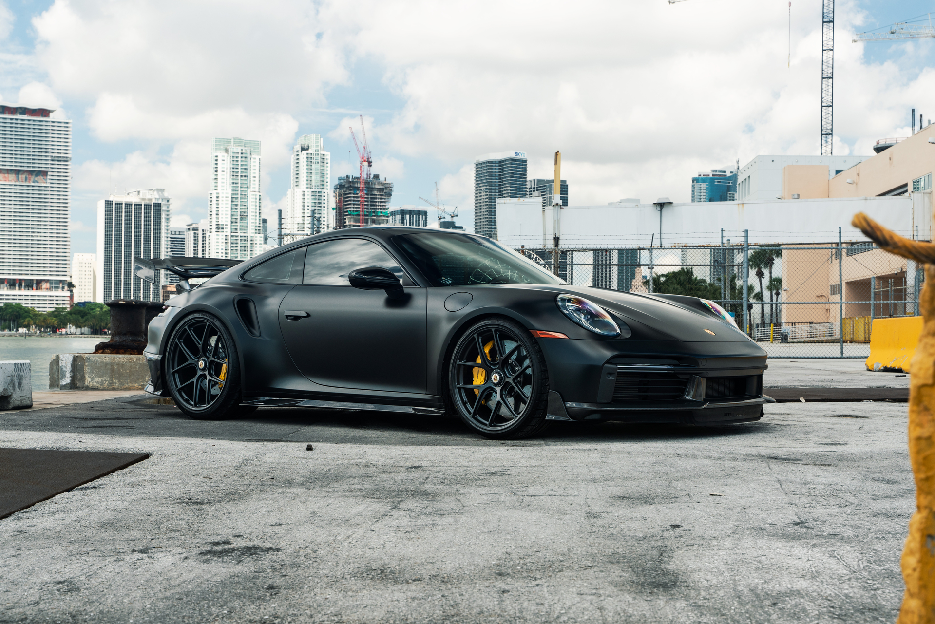 First ever MANSORY 992 Turbo S Rear on HRE R101 LW wheels