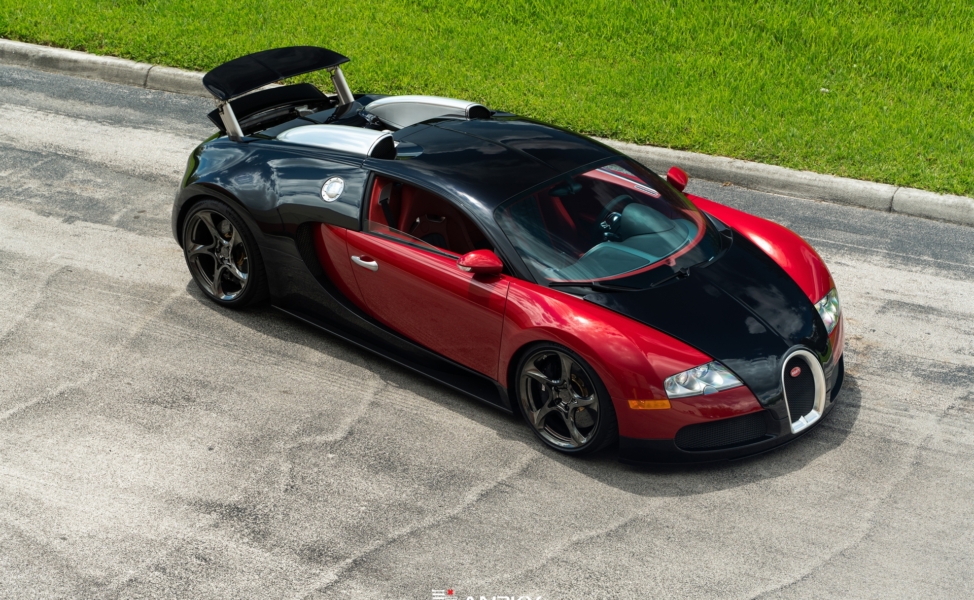 Bugatti Veyron | on ANRKY XR-105 | Mirror Polished Smoked